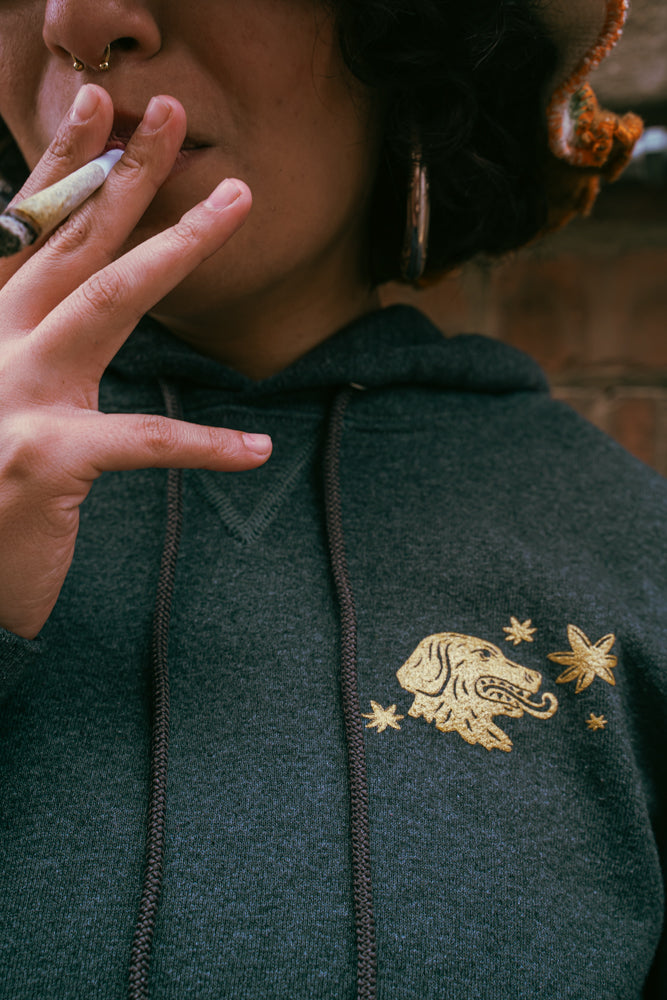 DogStar Hoodie - Etched Dog