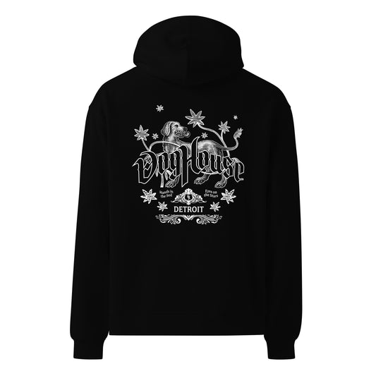 Drop Shoulder Hoodie - DogHouse Oval
