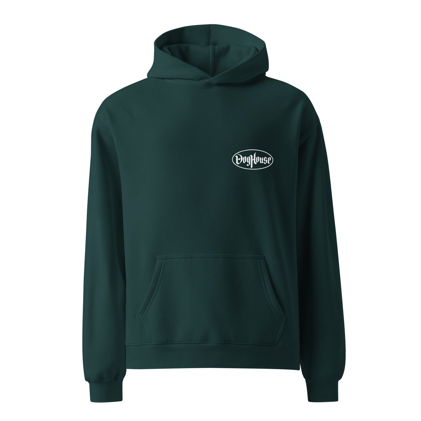Drop Shoulder Hoodie - DogHouse Oval