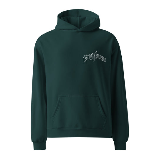 Drop Shoulder Hoodie - DogHouse Outline